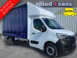 RENAULT MASTER 2.3 DCI  145 BHP 4.1 METRE CURTAINSIDE **EURO 6.3 ** IN STOCK **AIR CON ** CRUISE ** - 2867 - 1