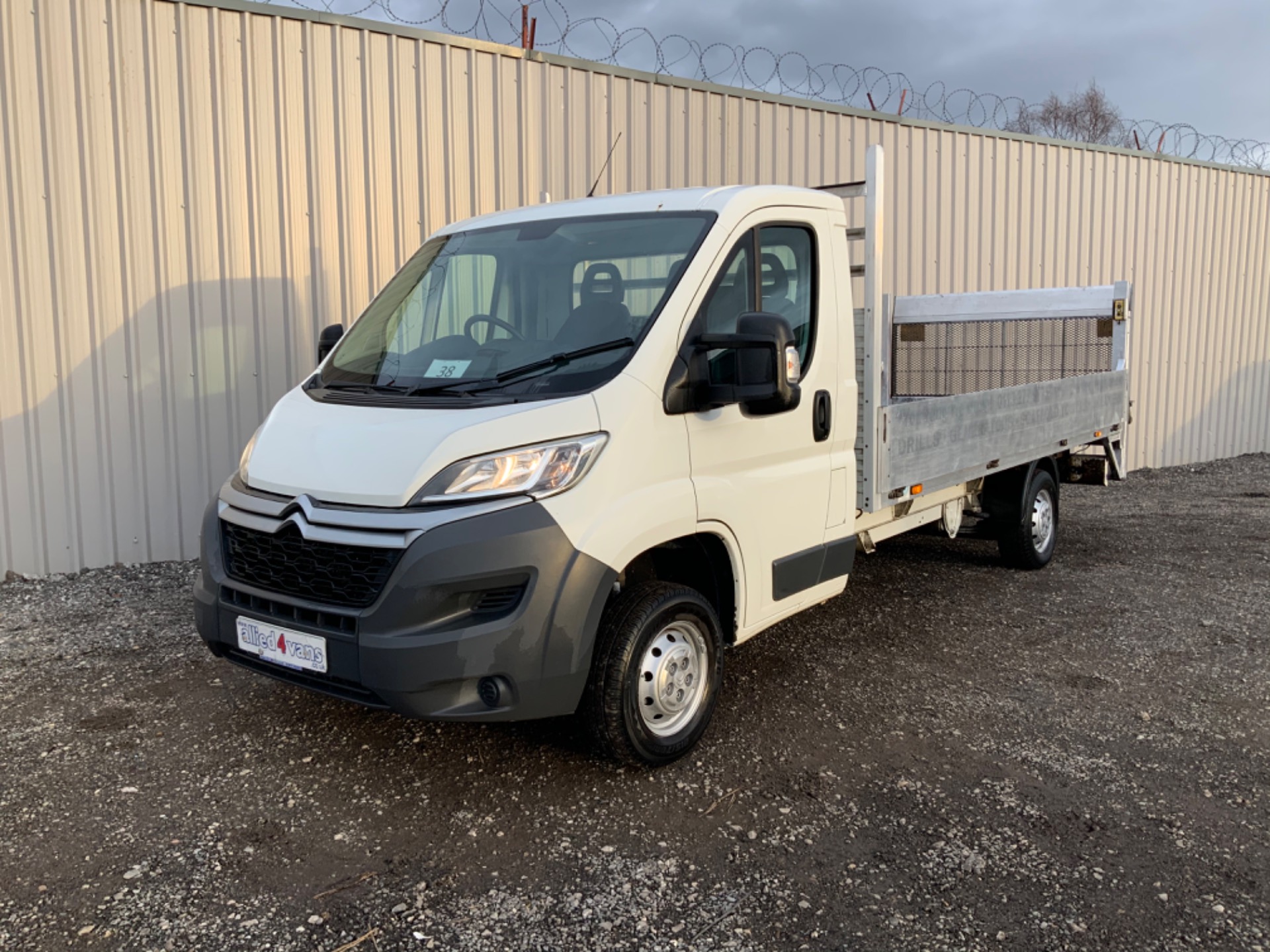 Used CITROEN RELAY 35 L3 2.0 BLUEHDI - 4.3 METRE ALLOY DROPSIDE ...