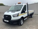 FORD TRANSIT 350 2.0 130 BHP L3 12FT ONE STOP ALLOY DROPSIDE ** RWD ** EURO 6 ** - 3276 - 3