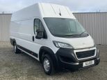 PEUGEOT BOXER 2.2 140 BLUEHDI 435 L4H3 XLWB PROFESSIONAL PREMIUM PLUS ** HIGH ROOF **A/C ** SAT NAV  ** REVERSE CAMERA **  CHOICE OF 2 ** - 3309 - 12