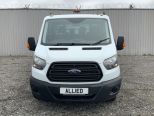 FORD TRANSIT 350 2.0 130BHP DOUBLE-CAB DROPSIDE ** REVERSE CAMERA ** - 3280 - 2