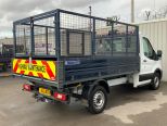 FORD TRANSIT 350 2.0 130 BHP SINGLE CAB CAGE TIPPER ** LOW MILEAGE **  - 3249 - 9