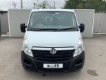 VAUXHALL MOVANO 2.3 CDTI 3500  DOUBLE CAB ALLOY DROPSIDE ** EURO 6 ** LOW MILES ** - 3087 - 2