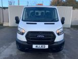 FORD TRANSIT 350 LEADER 130 BHP DOUBLE CAB ONE STOP ALLOY TIPPER ** TWIN REAR WHEELS  - 3176 - 2