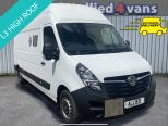 VAUXHALL MOVANO 2.3 CDTI 3500 L3H3 LWB EXTRA HIGH ROOF 135 BHP **AIR CON ** EURO 6  - 3253 - 1